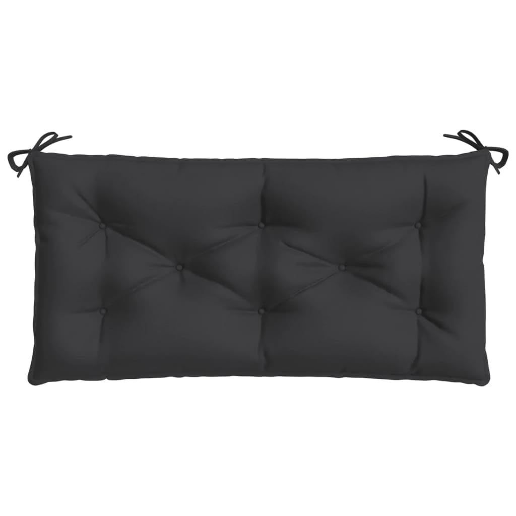 Foto 6 pulgar | Cojines para Banco de Jardín VidaXL Negro 2 Piezas - Venta Internacional