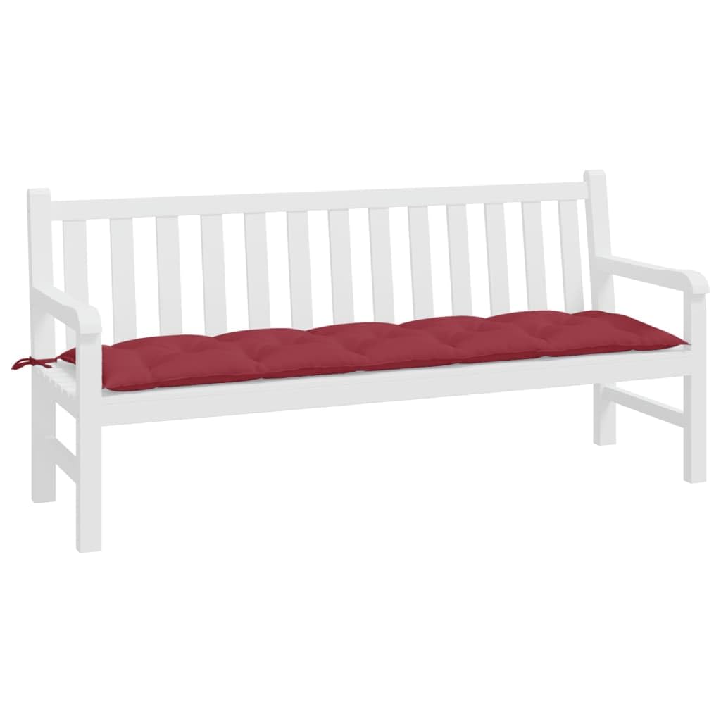 Foto 4 pulgar | Cojín para Banco de Jardín VidaXL Tela Oxford Vino - Venta Internacional