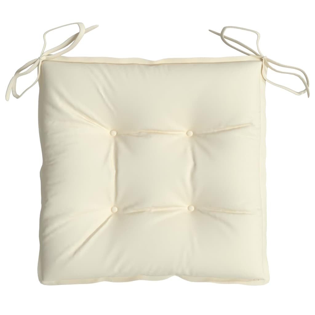 Foto 8 pulgar | Cojines para Silla VidaXL Blanco Crema 4 Piezas - Venta Internacional