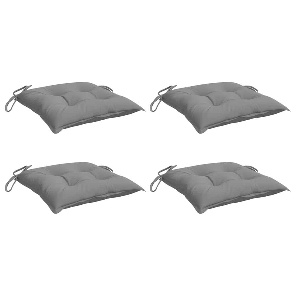 Foto 2 pulgar | Cojines para Sillas de Jardín VidaXL Gris 4 Piezas - Venta Internacional