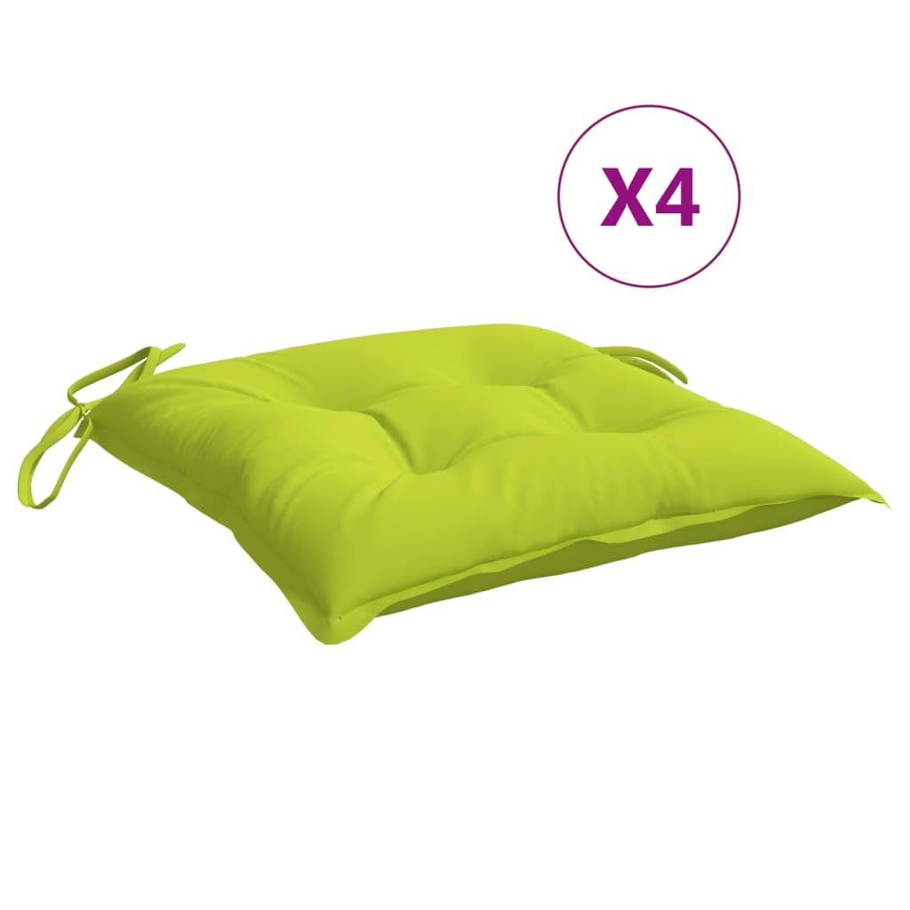 Foto 4 pulgar | Cojines Pallet Seat VidaXL Verde 4 Piezas - Venta Internacional