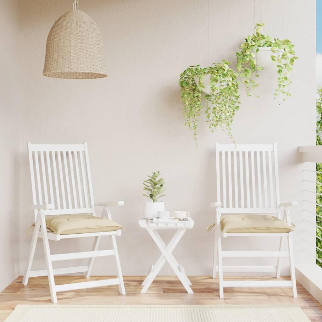 Foto 2 | Cojines de Asiento Tipo Palet VidaXL Beige 2 Piezas - Venta Internacional