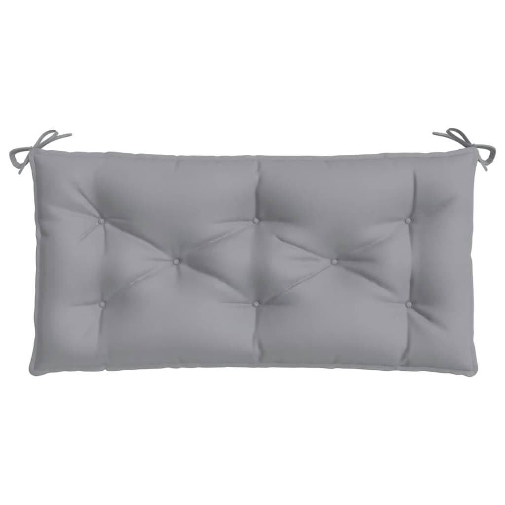 Foto 6 | Cojines para Banco de Jardín VidaXL Tela Oxford Gris 2 Piezas - Venta Internacional