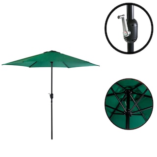 Foto 7 | Sombrilla de Sol Eke Life Home Verde con Manivela 2.7M