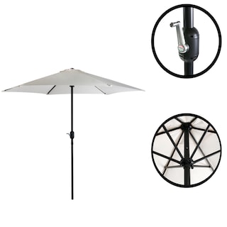 Foto 7 | Sombrilla de Sol Eke Life Home Beige con Manivela 2.7M