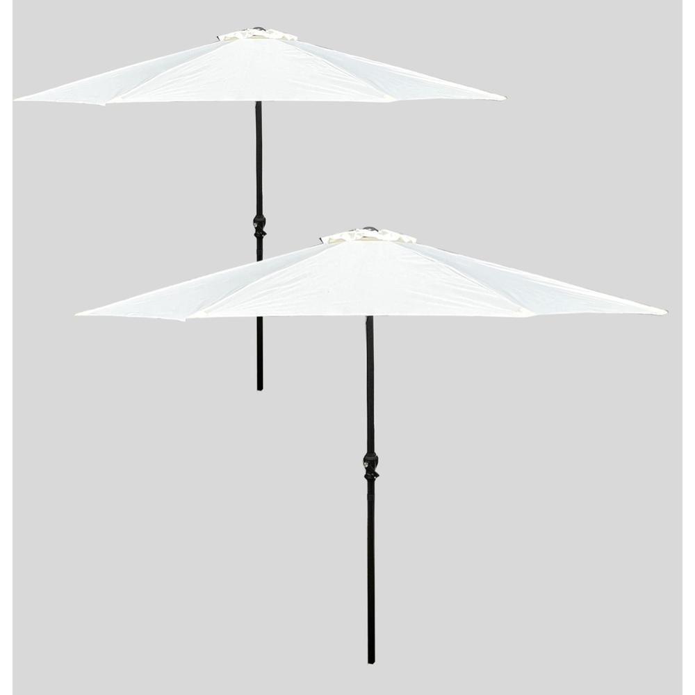 Foto 2 pulgar | 2 Sombrilla Plegable 3 Mts Para Jardin Playa Camp Exterior.