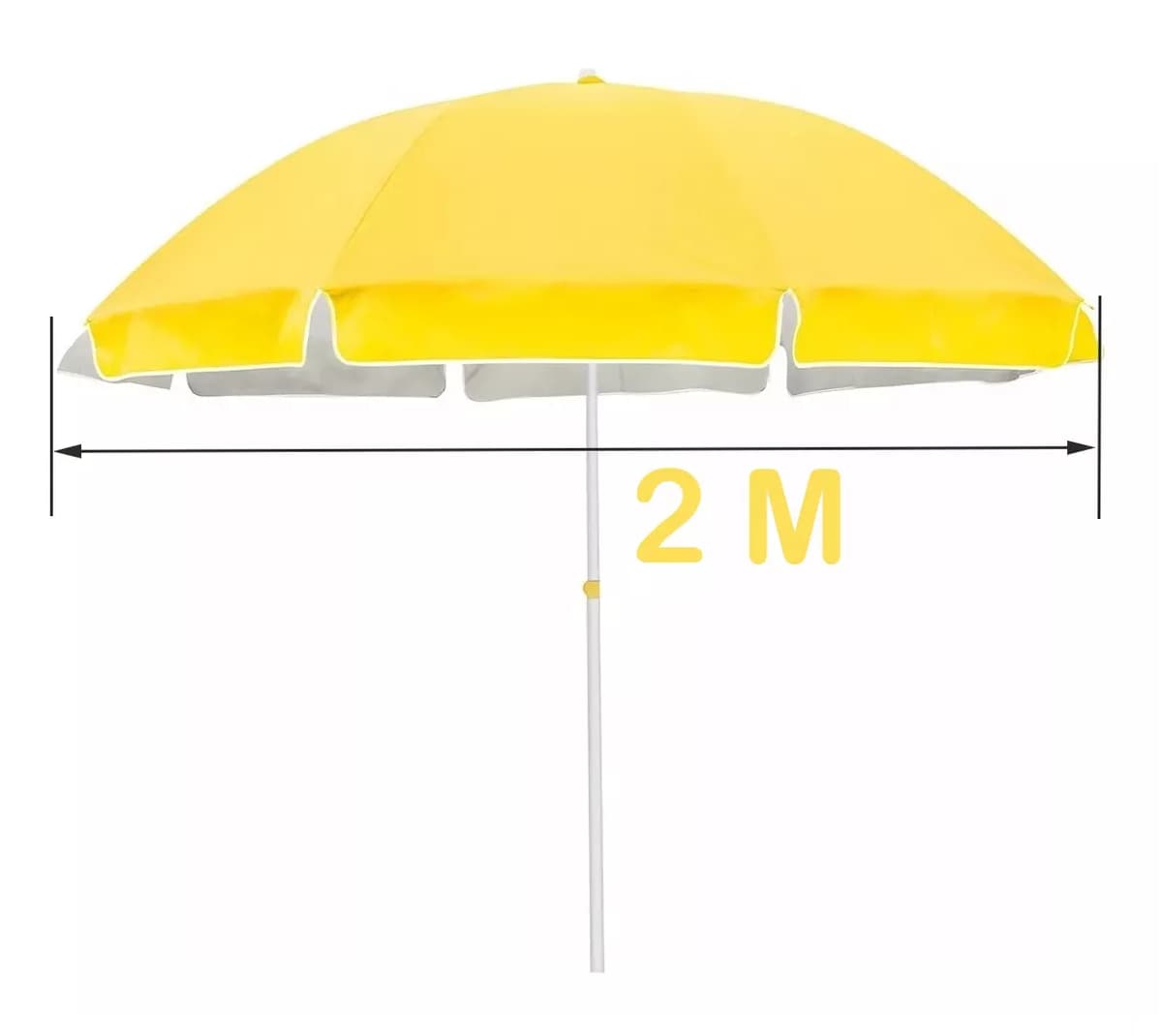 Sombrilla De Sol Lab.G Amarillo | Coppel.com