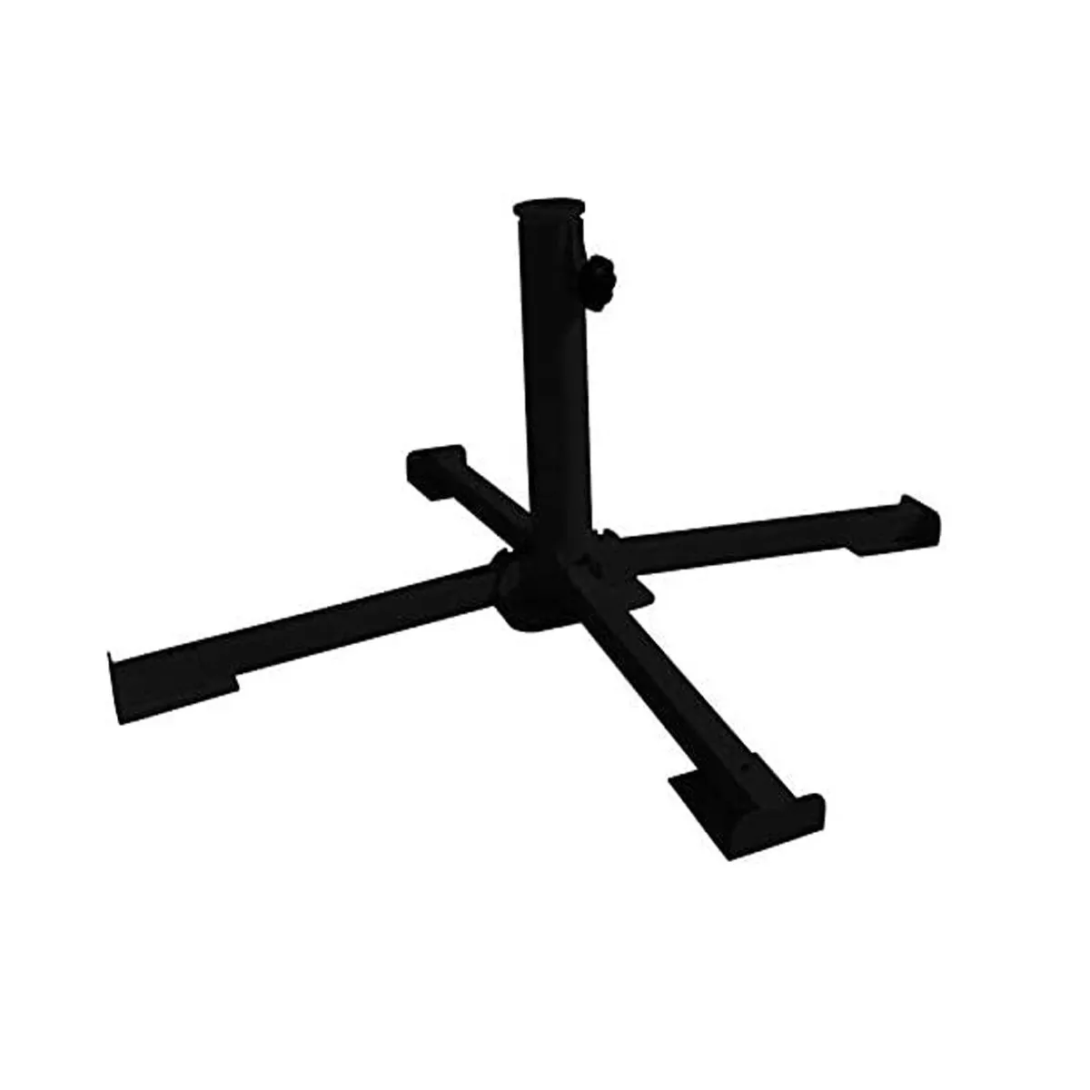 Base Plegable, Paragüero Y Sombrilla, Piscina, Jardín Eo Safe Imports Esi-17733 Negro