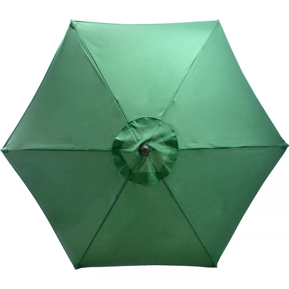 Foto 4 pulgar | Sombrilla Plegable Para Exterior Jardin Playa Manivela 2.7m