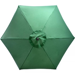 Foto 3 | Sombrilla Plegable Para Exterior Jardin Playa Manivela 2.7m