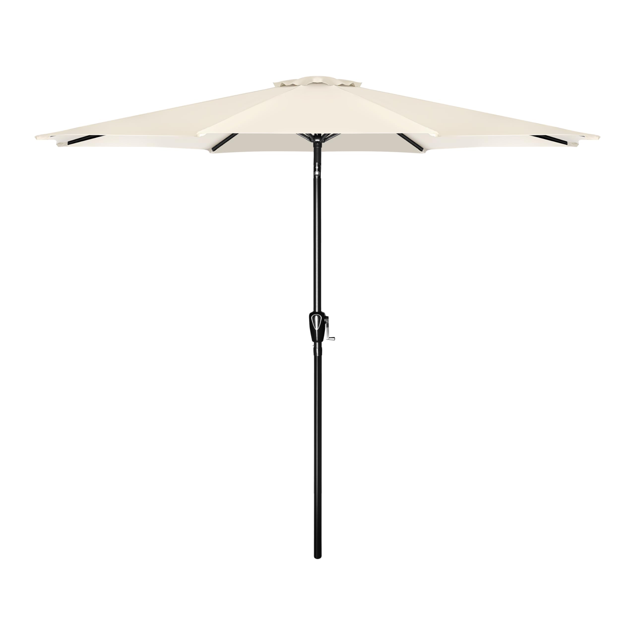 Foto 2 pulgar | Sombrilla De Patio Simple Deluxe Para Mesa Exterior De 2,7 M, Color Beige - Venta Internacional.