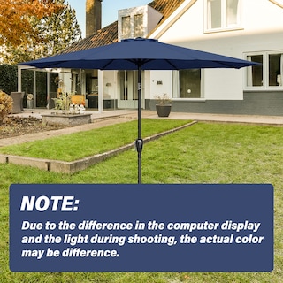 Foto 4 | Toldo De Repuesto Para Sombrilla De Patio, 2,7 M, Simple Deluxe, Azul Oscuro - Venta Internacional.