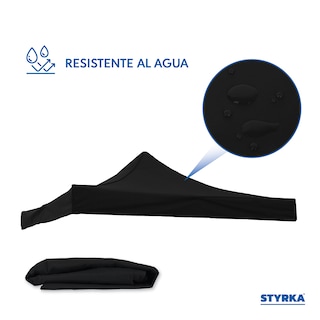 Foto 2 | Cubierta de Repuesto para Toldo 3x3m Styrka Negra