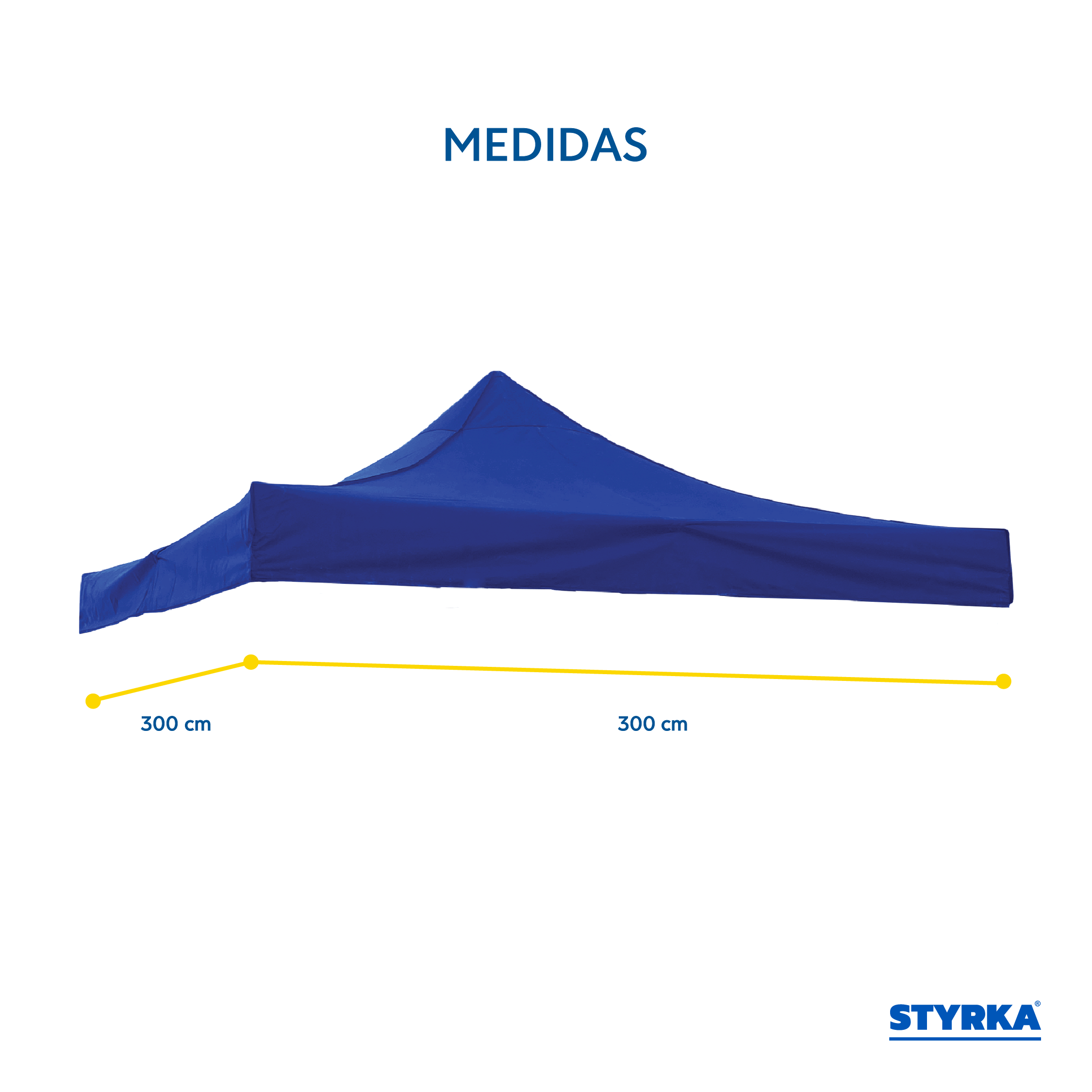 Foto 7 | Cubierta De Repuesto Para Toldo 3x3m Styrka