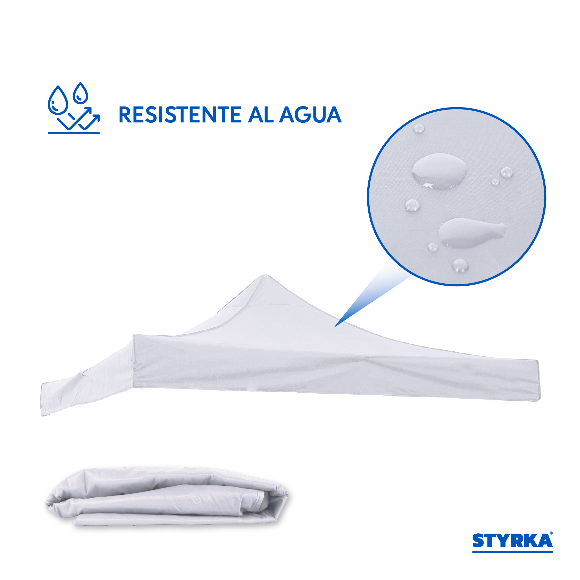 Foto 3 | Cubierta De Repuesto Para Toldo 3x3m Styrka