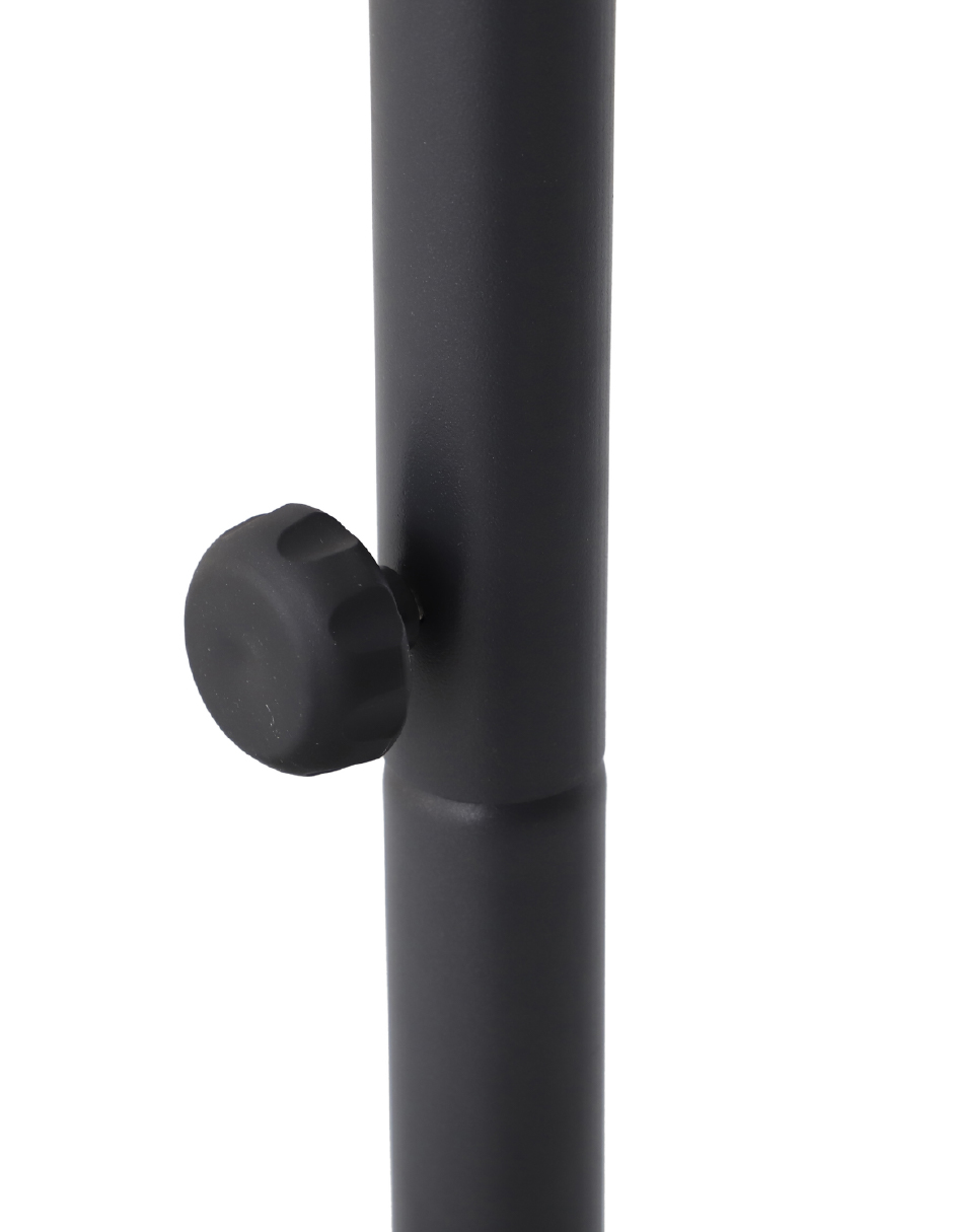 Foto 7 pulgar | Naterial Sombrilla Para Jardín 290cm Con Mástil Lateral De Acero Gris, Modelo Polar Ii