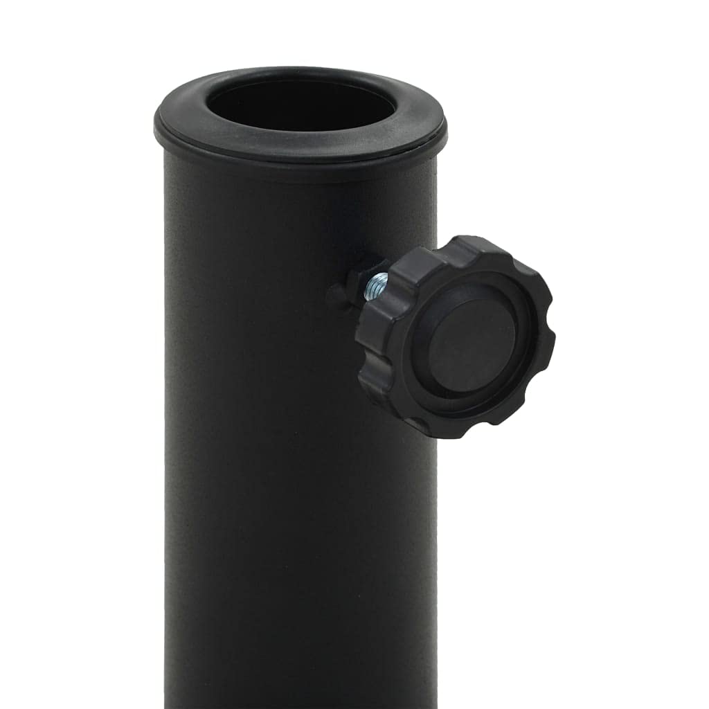 Foto 4 pulgar | Base Semicircular Para Sombrilla Vidaxl  Poliresina Negra  9 07 Kg - Venta Internacional.
