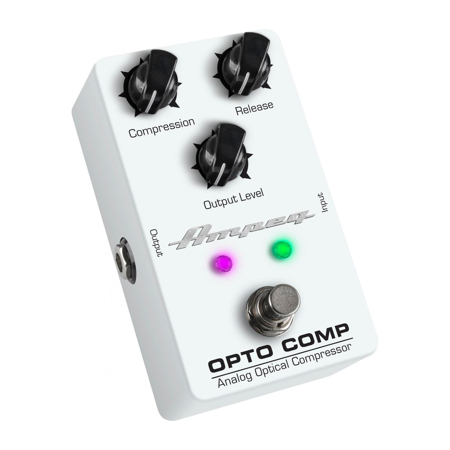 Foto 3 pulgar | Pedal Compresor Óptico Analógico AMPEG OPTO COMP para Bajo y Guitarra