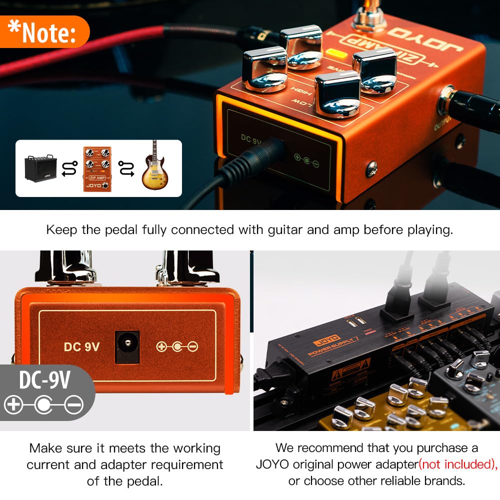 Foto 5 pulgar | Pedal De Compresión Overdrive Joyo Zip Amp R-04 Para Guitarra - Venta Internacional.