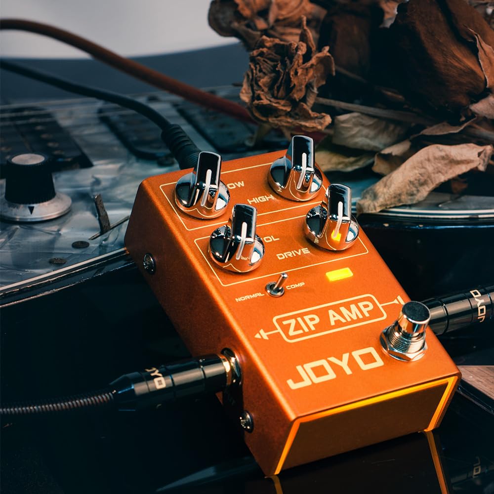 Foto 8 pulgar | Pedal De Compresión Overdrive Joyo Zip Amp R-04 Para Guitarra - Venta Internacional.