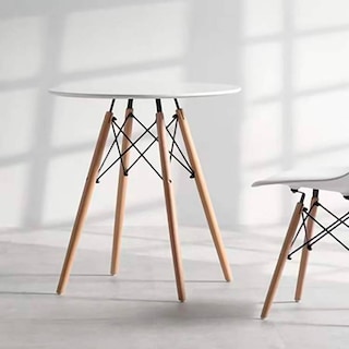 Foto 7 | Mesa Decorativa Redonda Elly Decor Estilo Eames Minimalista Moderna