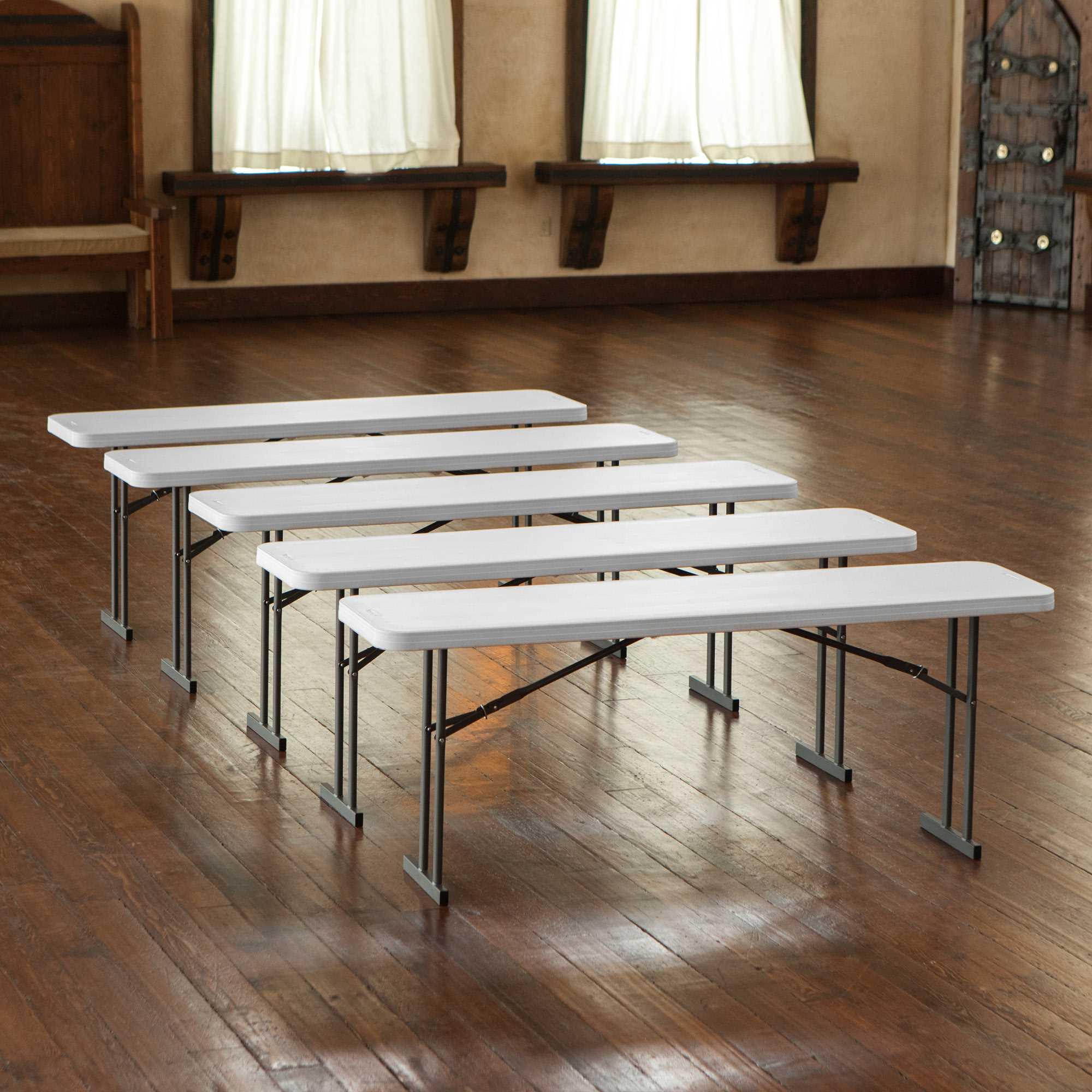 Foto 4 | Mesa Tablón Lifetime 1.83 m Blanca