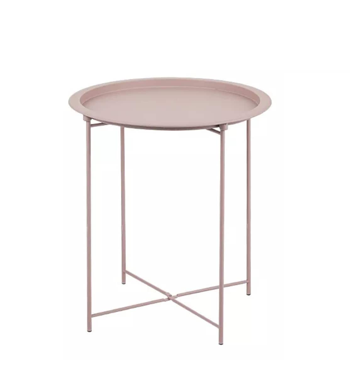 Mesa Auxiliar Belug Rosa $719