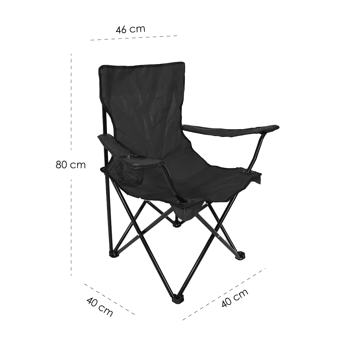 Foto 3 pulgar | Silla Plegable Impermeable Ilios Innova Silla Para Exterior Color Negro