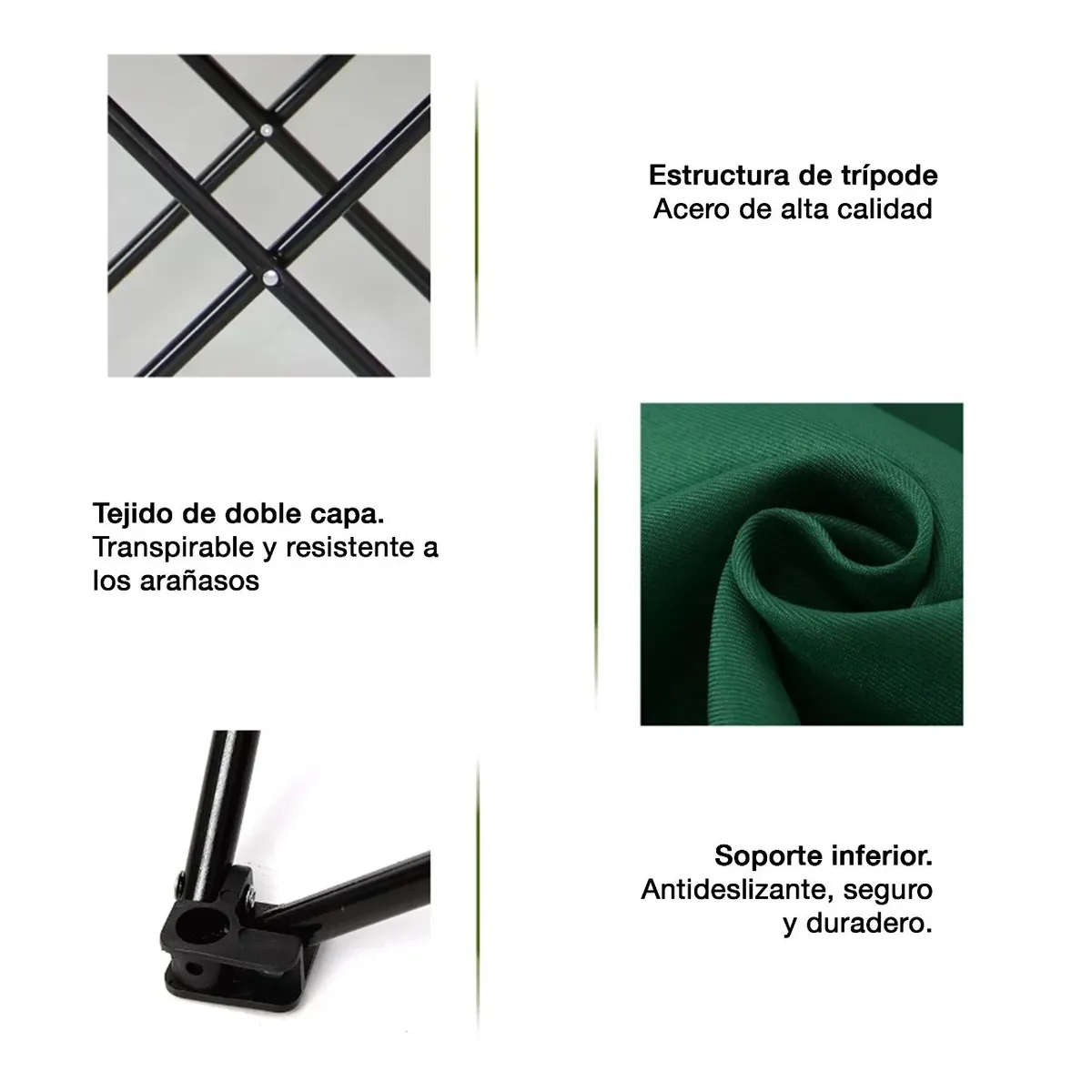 Foto 4 pulgar | Silla Plegable Eo Safe Imports ESI-3310 color Negro