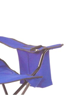 Foto 3 | Silla Plegable Coleman 2000032008 color Azul Extra Grande con Hielera Lateral