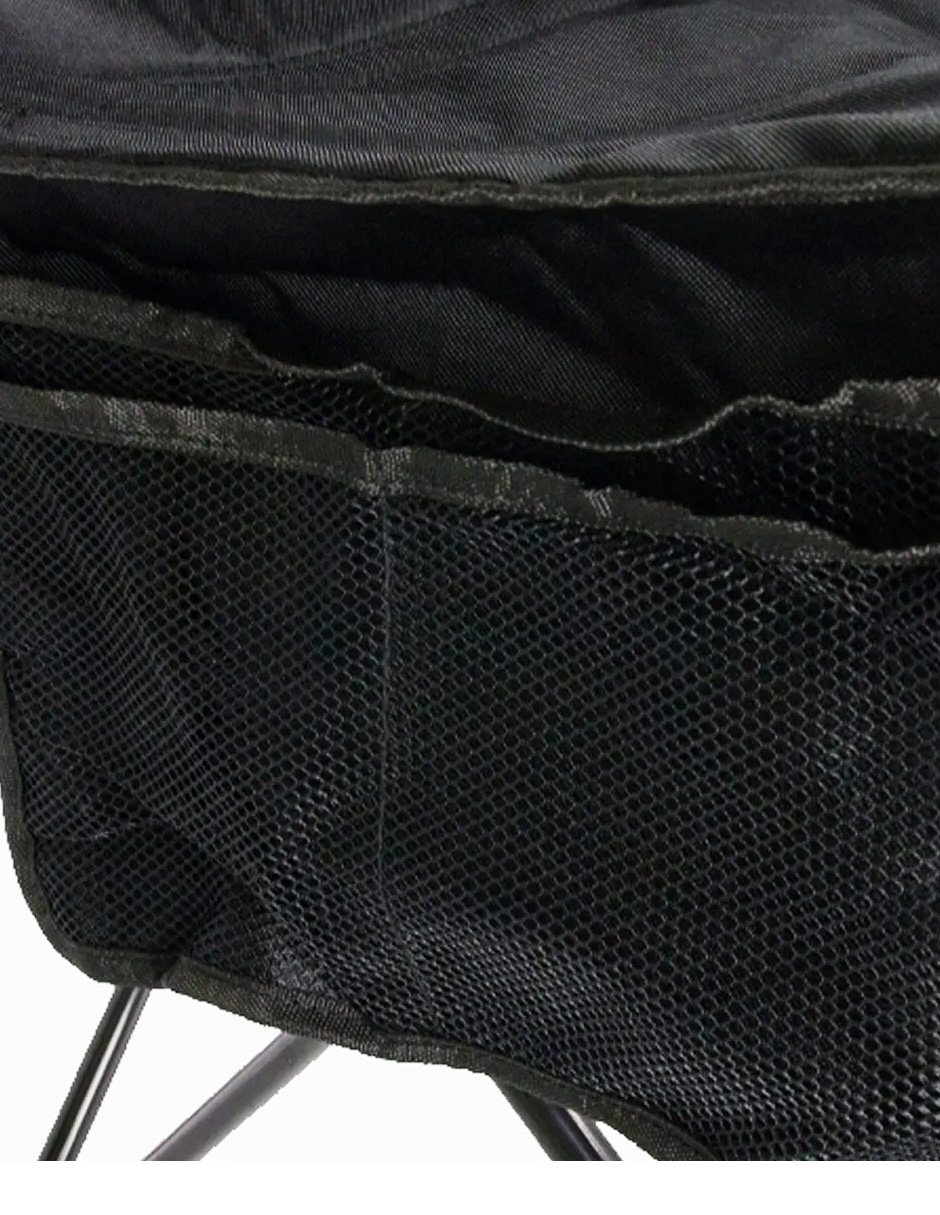 Foto 4 pulgar | Silla Plegable Extra Grande Coleman color Negro con Hielera Lateral