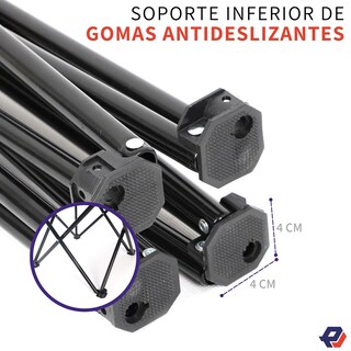 Foto 6 | Silla Plegable Picool Jm2469-bck para Acampar Camping con Portavasos Exterior