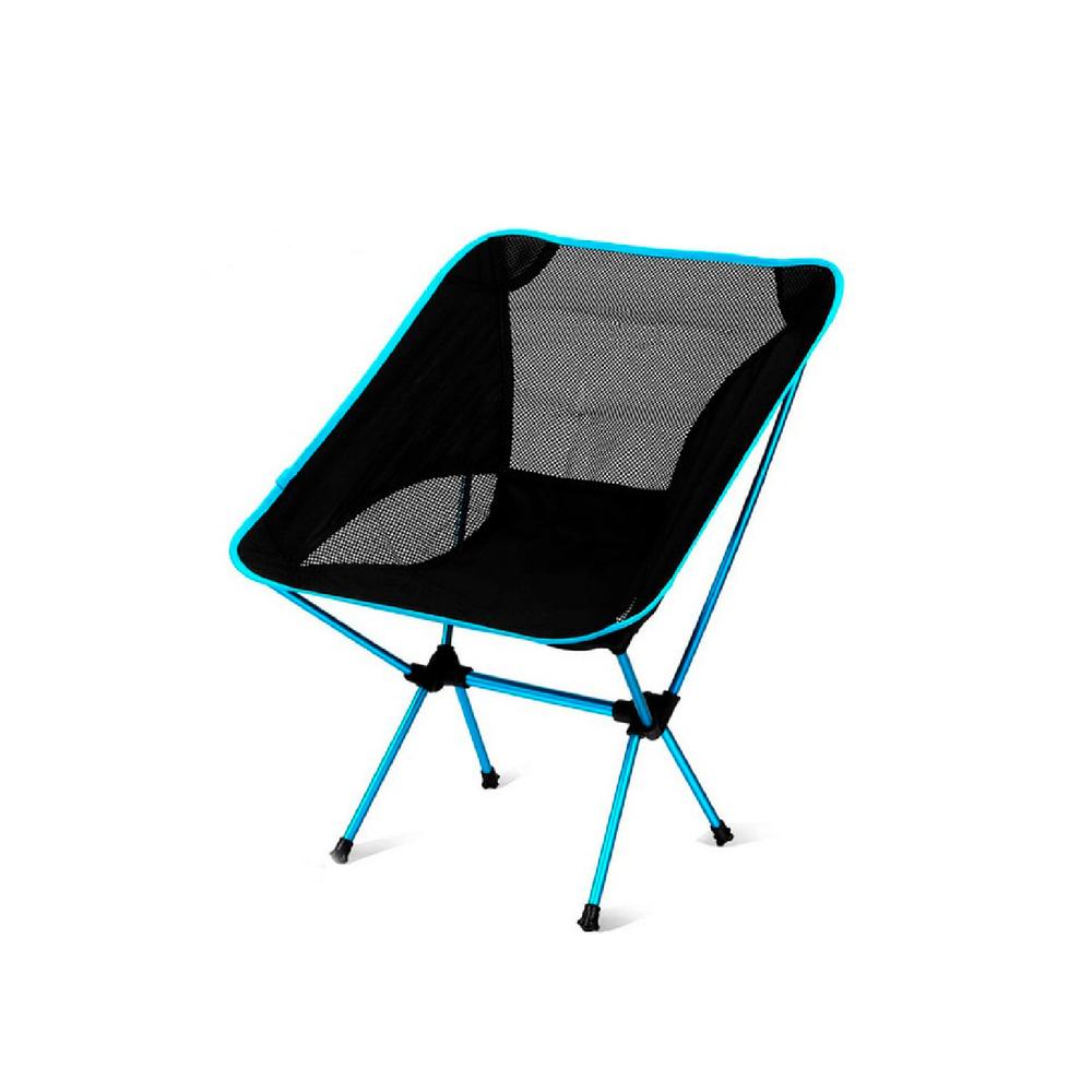 Foto 7 pulgar | Silla Plegable THE FINIX SPBE01BK-CMPG color Azul para Exterior