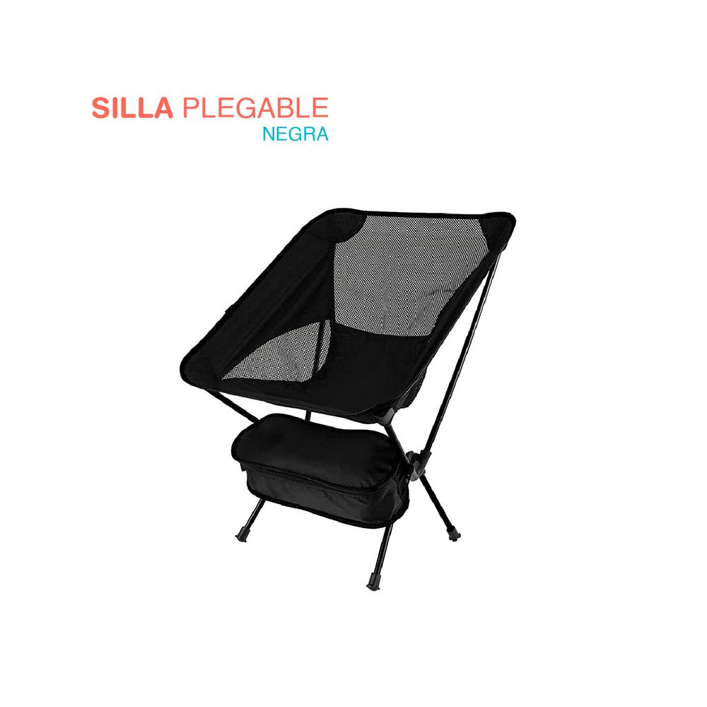 Foto 2 pulgar | Silla Plegable THE FINIX SPBE01BK-CMPG color Negro para Exterior