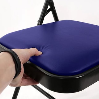 Foto 7 | Silla Plegable Ilios Innova Acojinada Azul Con Negro