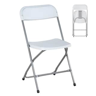 Foto 1 | Silla Plegable Reforzada Plastico Eventos Jardin Blanca
