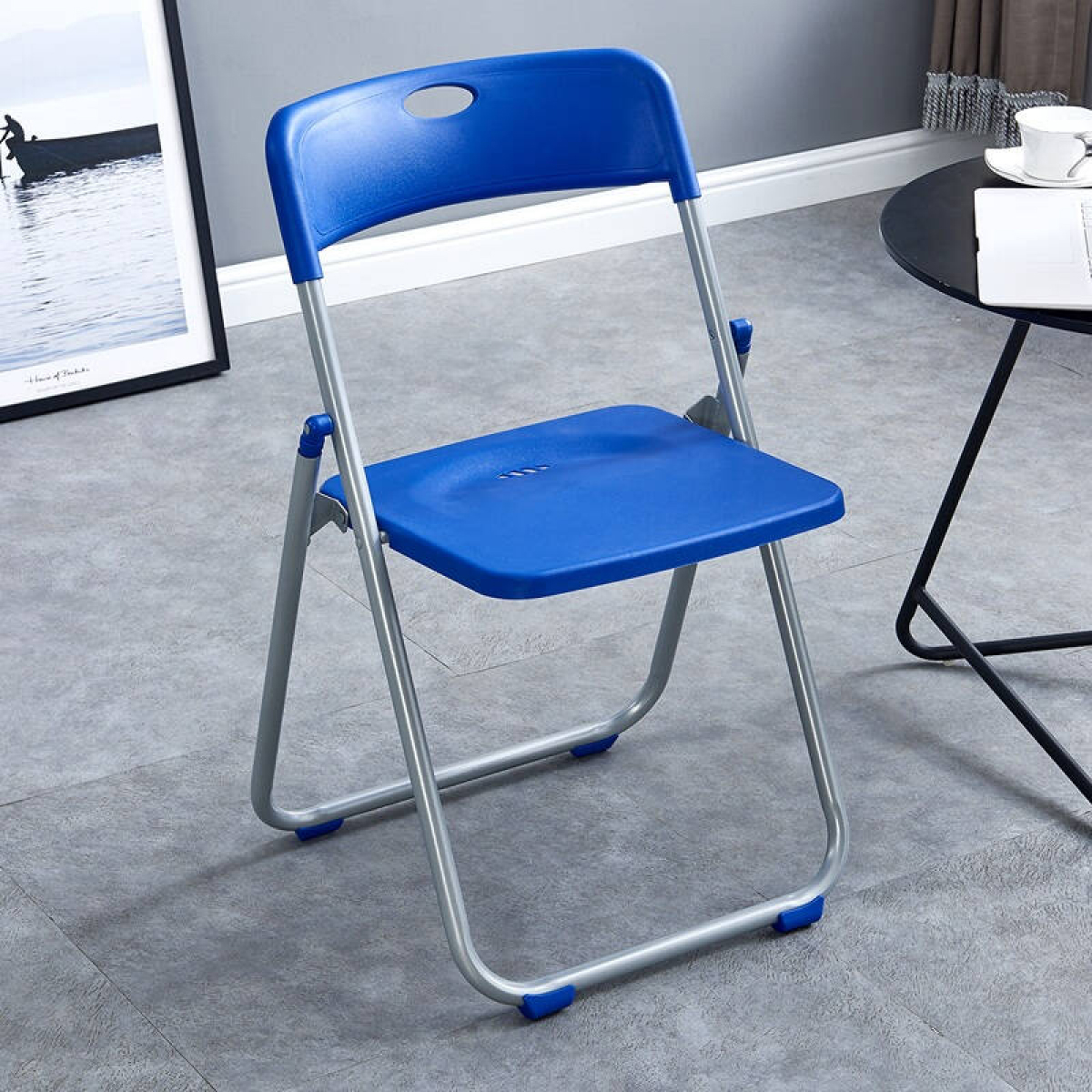 Foto 6 | Silla Plegable Para Exteriores Ilios Innova Apilable Color Azul