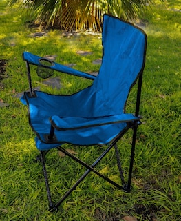 Foto 3 | Sillas Plegables Ilios Innova Impermeable Azul 10 piezas