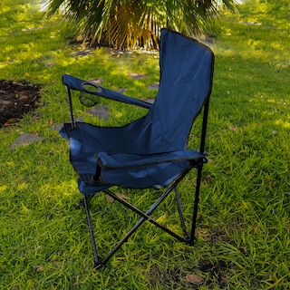Foto 4 | Silla Plegable Camping Ilios Innova con Funda Azul Marino