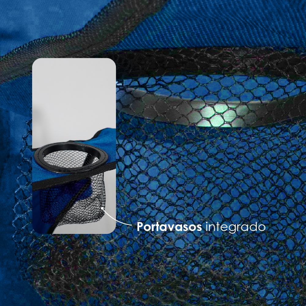 Foto 6 pulgar | Silla Plegable Exterior Ilios Innova Azul