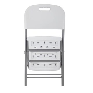 Foto 3 | Set 4 Sillas Plegables Vanlig para Fiesta o Exterior color Blanco