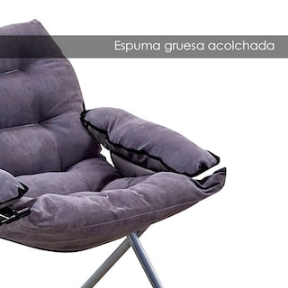 Foto 4 | Silla Plegable Ilios Innova Acolchonada Color Rojo