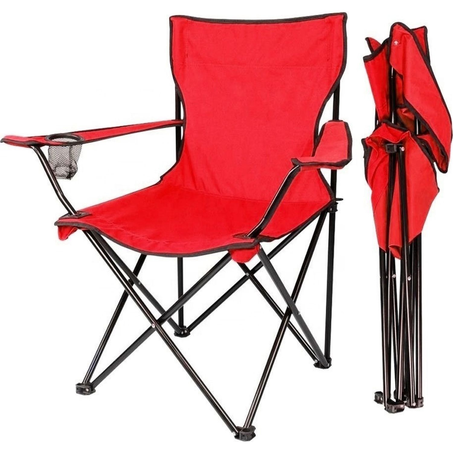 Silla Plegable Jardimex Rojo