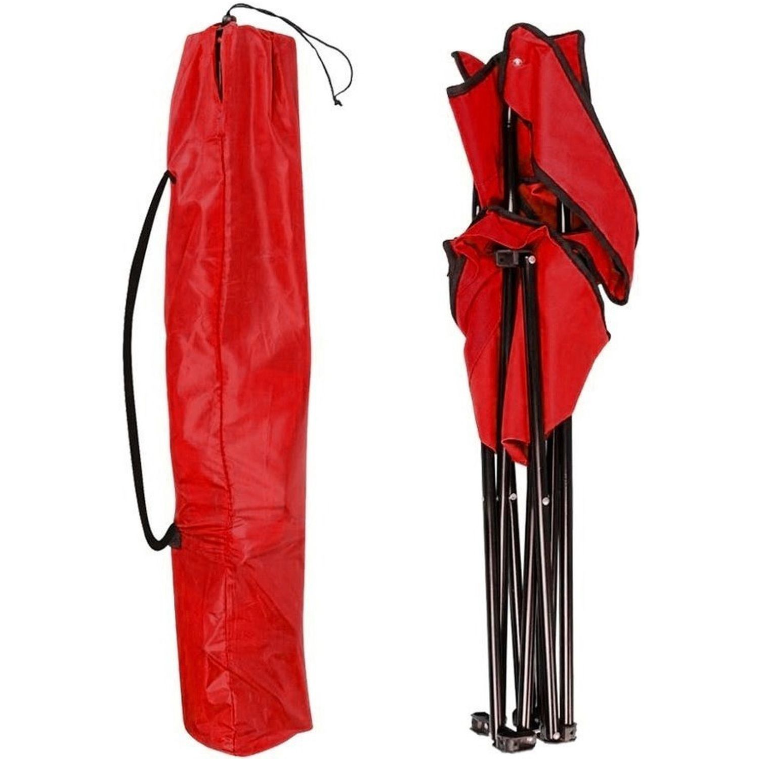 Foto 6 | Kit 6 Sillas Plegables Alberca Pesca Camping Jardin Rojo