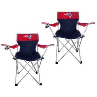 Foto 1 | Juego De 2 Sillas Plegables Nfl New England Patriots 100% Original
