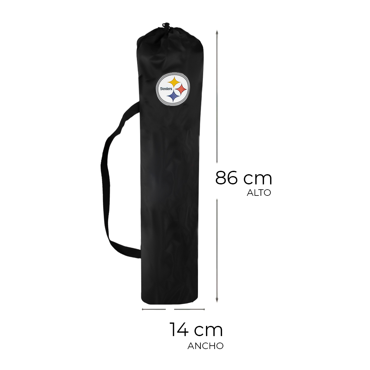 Foto 8 pulgar | Juego De 2 Sillas Plegables Nfl Pittsburgh Steelers 100% Original