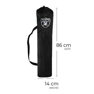 Foto 7 | Juego De 2 Sillas Plegables Nfl Las Vegas Raiders 100% Original