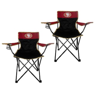 Foto 1 | Juego De 2 Sillas Plegables Nfl San Francisco 49s 100% Original