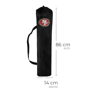 Foto 7 | Juego De 2 Sillas Plegables Nfl San Francisco 49s 100% Original