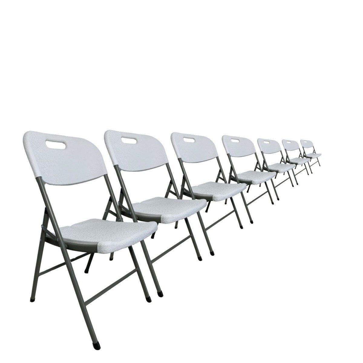 Silla Plegable Inmatmex Blanca 7 Piezas $3,599